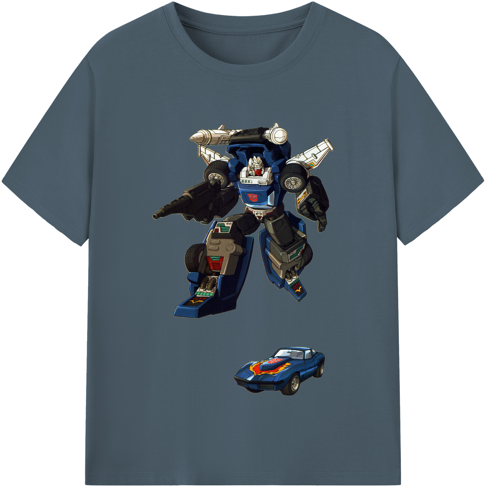 （画像用）  綿100％半袖Tシャツ（フロントプリント）